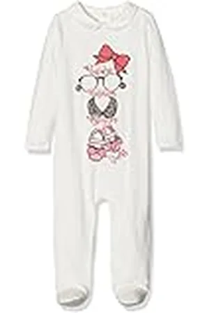 Guess Baby flicka Ls Romper kläder set, , nyfödd(tillverkarens storlek: 6 månader)