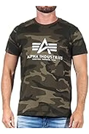 Alpha Industries Basic T-Shirt Camo för män