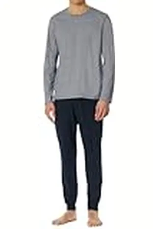 Schiesser Pyjamas lång med manschetter – Nightwear set, , 52