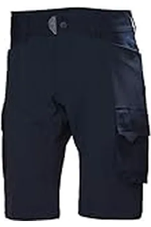 Helly Hansen Workwear Män x denim shorts, marinblå, C52-midja 36 tum, (91,94 cm), innerben 33 tum