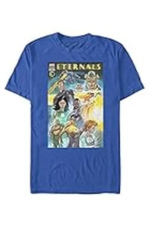 Marvel Unisex The Eternals Comic Cover Organic kortärmad T-shirt, , S