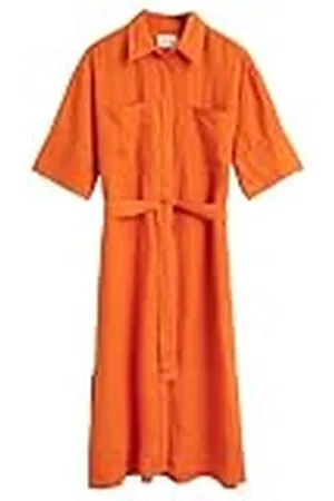 GANT REL Linen SS Shirt Dress, , 46 SE