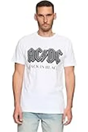 Merchcode Herr T-Shirt ACDC Back In Black Tee Regular Fit, bomull 100%, 5XL, , 5XL