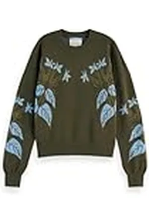 Scotch&Soda Avslappnad jacquardtröja, , L