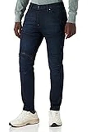 G-Star RAW Herr 5620 3D zip knä skinny jeans, blå (fungerar i mörk safire C051-D334), 30W/34L