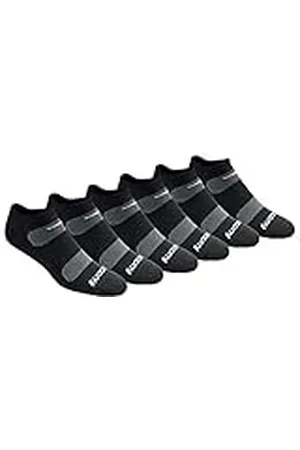 Saucony Löparstrumpor för män (paket med 6), , Shoe Size 15-17