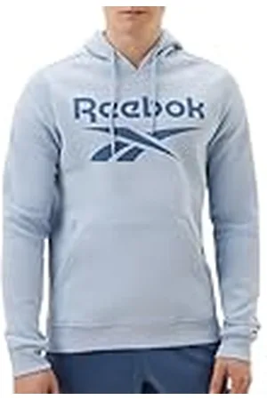 Reebok IDENTITET STOR LOGO FLEECE HOODIE, , XXL