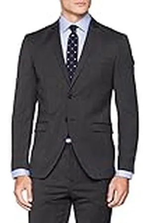 SELECTED Male Blazer Slim Fit, Grå (grågrå), 102 cm
