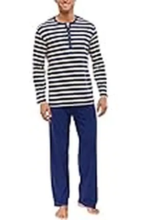 Schiesser Anzug Lang pyjamasset för män