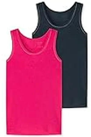 Schiesser Flicka, 2-pack, toppar, undertröja, mikrofiber, personlig passform, , 164 cm