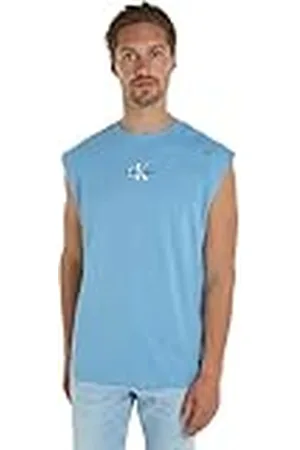 Calvin Klein Jeans herr monolog ärmlös t-shirt andra stickade toppar, , S