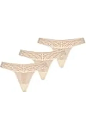 Teyli Damstringtrosa i mesh med spets 3-pack, , L