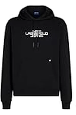 Karl Lagerfeld Klj regular foil logo huvtröja, , M