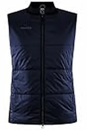 Craft CORE LIGHT PADDED Vest | Damväst L | | Värmande väst med lätt vaddering | löpväst för kvinnor av återvunnen polyester | ripstrikkrage | fickor med dragkedja | quiltad väst dam, , L