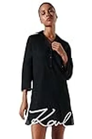 Karl Lagerfeld Karl DNA Signature Beach Dress, , XS