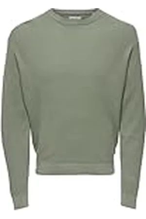 Only & Sons ONSTONY DS 12 LS Waffle Crew Knit, , S