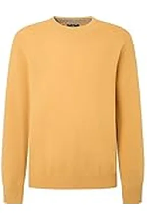 Hackett Herr Merino Cash Mix Crew Pullover tröja, , XL