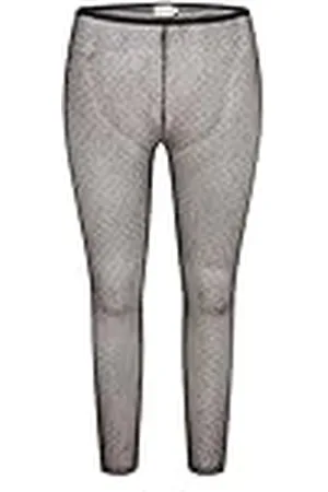 Kaffe Kcshayla Mesh leggings byxor dam, , M Stor
