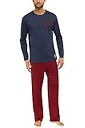 Schiesser Herr kostym lång pyjamas set
