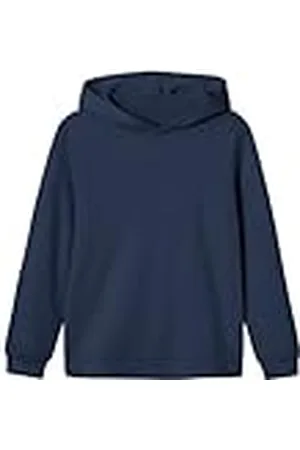 NAME IT Nlnnizu LS BRU Sweat W. Hood Noos sportbyxor unisex vuxen, , 11 años