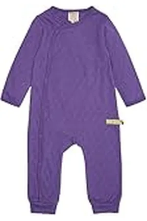loud + proud Baby-flicka jacquard stickad, GOTS certifierad overall, , 62-68