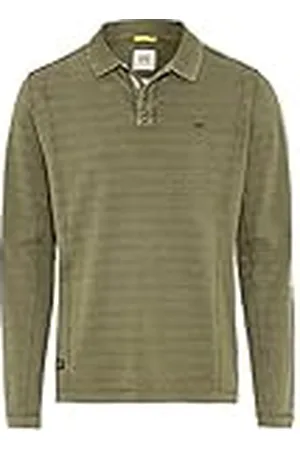 Camel Active Herrar 409865/8P01 polotröja, oliv Brown, 6XL