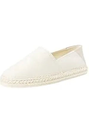 Calvin Klein Jeans dam Espadrille ML BTW, krämig vit/äggskal, 6.5 UK, , 39.5 EU