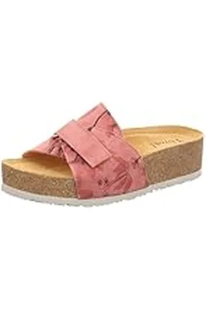 Think! Damer PAPU_3-000729 hållbara platåsandaler, 9010 Candy/Kombi, 39 EU, , 39 EU