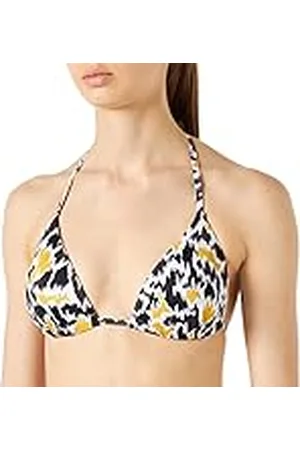 Sloggi Dam Fancy Guppy Pu Push-UP Bikini, Brun – mörk kombination, L
