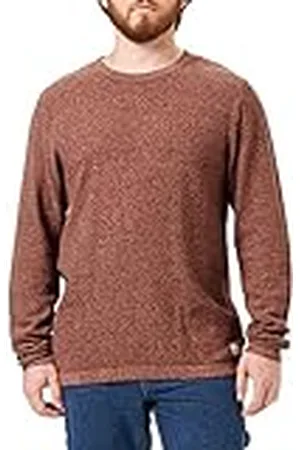 JACK & JONES JACK&JONES Herr JJEGUSTAV Knit Crew Neck NOOS pullover, orange, M