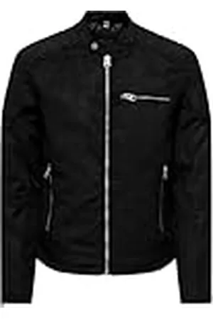 Only & Sons Onsgus Faux Suede Racer Jacka OTW Noos, , x_s, , x_s