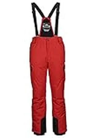 Killtec Funktionella byxor/skidbyxor för män med avtagbara remmar, kantskydd och snöskydd KSW 227 MN SKI Byxor, , XXL, 37379-000
