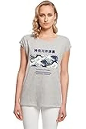 Merchcode Damtoppar Ladies APOH – Hokusai 36 t-shirt, lös passform, bomull 100%, M, , M