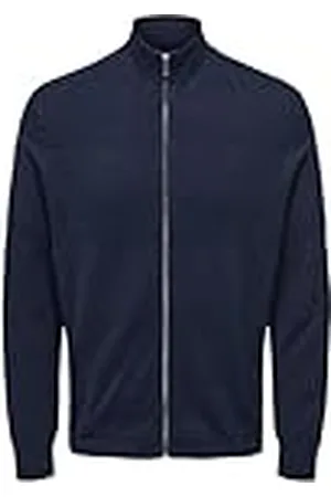 Only & Sons Onsmalik Reg 12 stift dragkedja kofta stickad, , 3XL