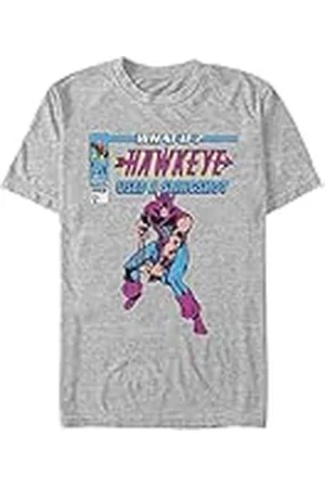 Marvel Unisex Avengers Classic Wi Hawkey Used A Slingshot Organic kortärmad T-shirt, , L