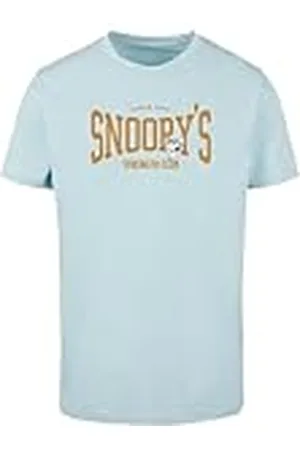 Merchcode Peanuts T-shirt för män – Strength Club T-shirt rund hals, normal passform, bomull 100 percent, M, , M