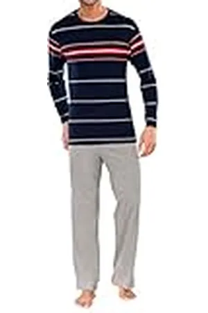 Schiesser Herr kostym lång pyjamas set