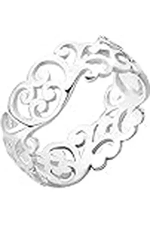Elli Ring i 925 sterlingsilver för kvinnor, O, Sterlingsilver, Ingen