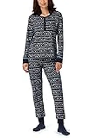 Schiesser Damer presentset pyjamas pyjamasset, diverse 1, L