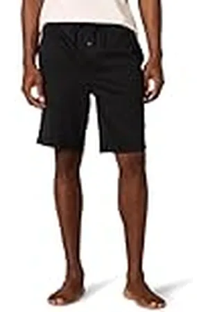 Amazon Herr 9" stickade pyjamasshorts (Finns i stora och långa), , Large