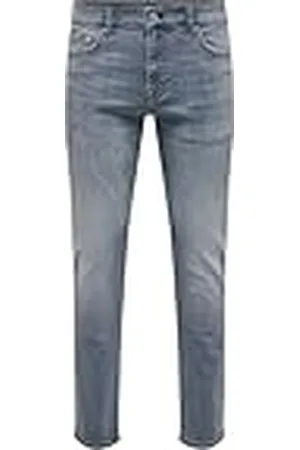Only & Sons ONSLOOM Slim Grey 4064 Jeans NOOS byxor, , 28/32, , 28W / 32L