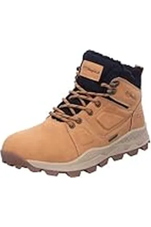 KangaROOS Herr K-TM skägg RV snöstövlar, tan gul/Jet svart, 41 EU, , 41 EU