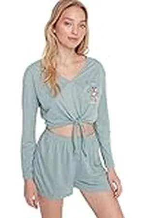 Trendyol Pajama-set – brun – vanlig, , L