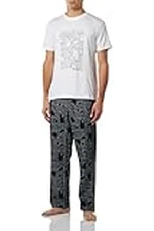 Karl Lagerfeld Herr tryckt Pj t-shirt pyjamas-set, , L
