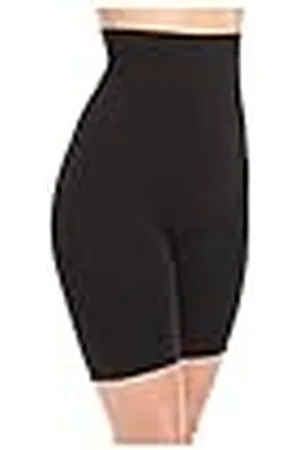 Maidenform Dam overaller SLIM WAISTERS HI WAIST THIGH SLIMMER, svart, XXL