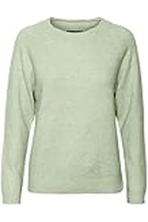 VERO MODA Dam VMDOFFY LS O-hals blus GA NOOS 10201022, , XL