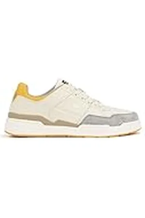 G-Star Unlimited Footwear Group B.V. Herr ATTACC POP LEA M sneakers, flerfärgad (off white/ochre D24862-01-G595), 41 EU, , 41 EU