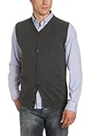 Tommy Hilfiger Herrtröja lambswool BTN väst CF/857820941, , 56