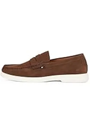 Tommy Hilfiger Herr NUBUCK P LOAFER, BRUN (Legacy Brown), 9 UK, , 43 EU