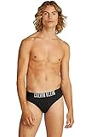 Calvin Klein CK JEANS herr BRIEF WB badshorts, svart (Pvh Black), L, , L